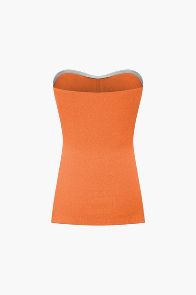 Athena | Elegantes Zweiteiler-Set mit Bustier-Top & Shorts