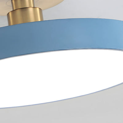 LuxLume | Moderne LED-Deckenleuchte mit edlen Goldakzenten
