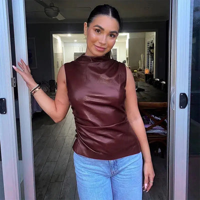 Mia | Rotes Top in Burgunder Zendoo.de