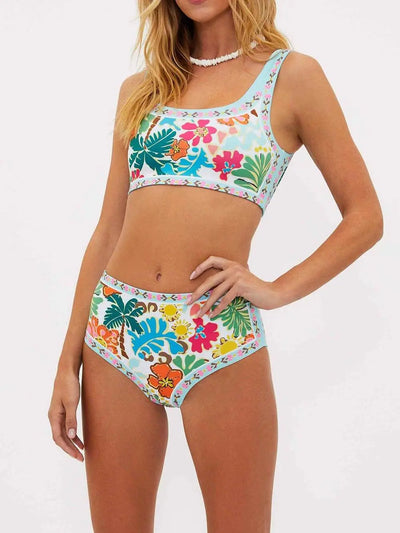 EMMIE | Stützender Geblümter Stretch-Bikini Zendoo.de
