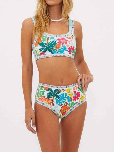 EMMIE | Stützender Geblümter Stretch-Bikini Zendoo.de