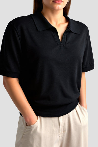 Poloshirt mit kurzen Ärmeln
