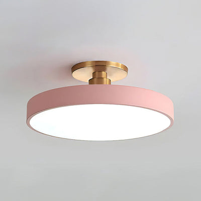 LuxLume | Moderne LED-Deckenleuchte mit edlen Goldakzenten