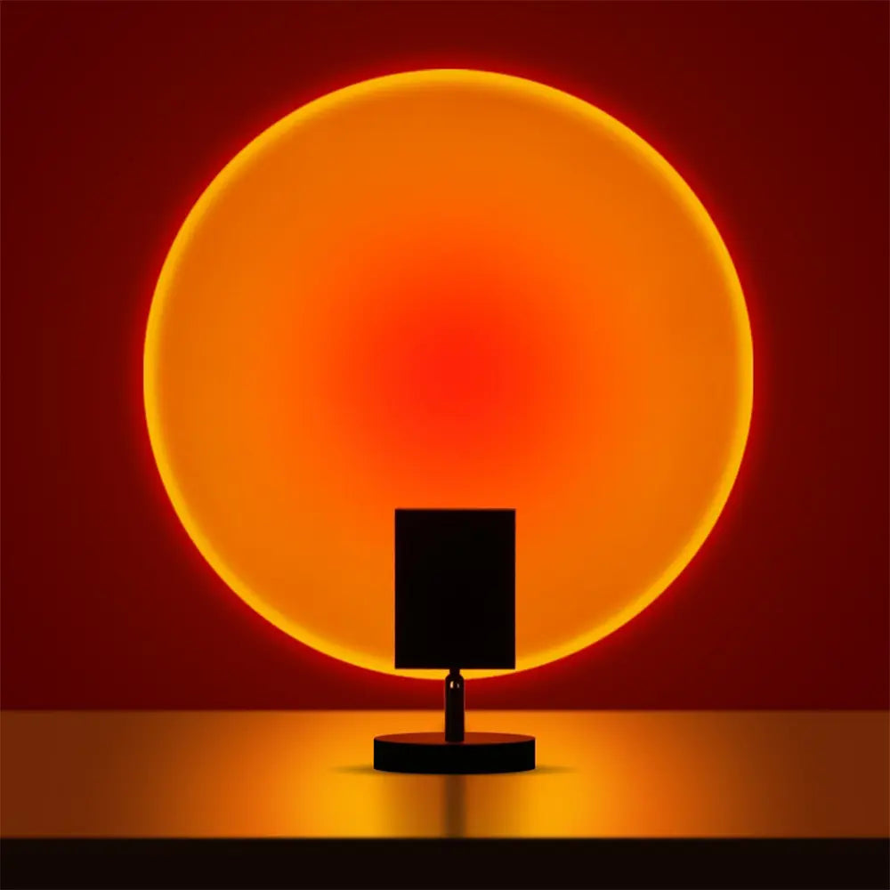 EcoLuxe | Retro-Sonnenuntergang Tischlampe Zendoo.de