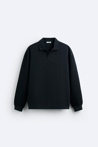 Beiger Pullover mit Polokragen – Lässiger Stil mit Eleganz