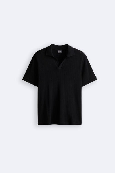Stilvolles Strick-Poloshirt für einen eleganten Look