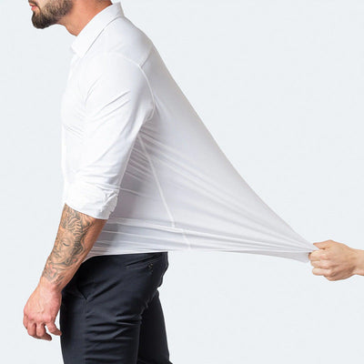 Benjamin | Classic Slim Fit Stretchable Langarm Business Hemd
