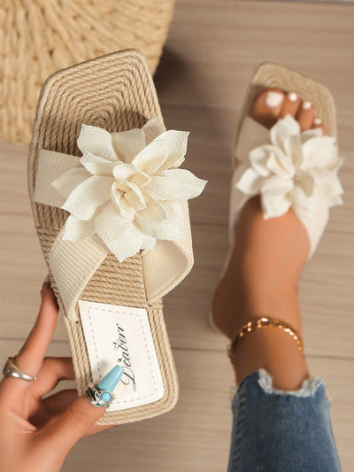 Boho Sandalen mit Schleife & Jutefußbett – Sommerlich & Bequem | Zendoo.de