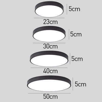 NordLuxe | Skandinavische runde LED-Deckenleuchten