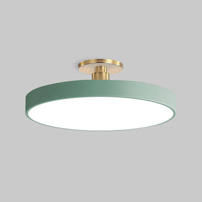 LuxLume | Moderne LED-Deckenleuchte mit edlen Goldakzenten