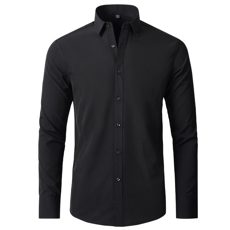 Benjamin | Classic Slim Fit Stretchable Langarm Business Hemd