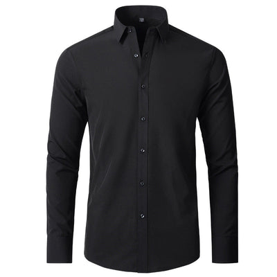 Benjamin | Classic Slim Fit Stretchable Langarm Business Hemd