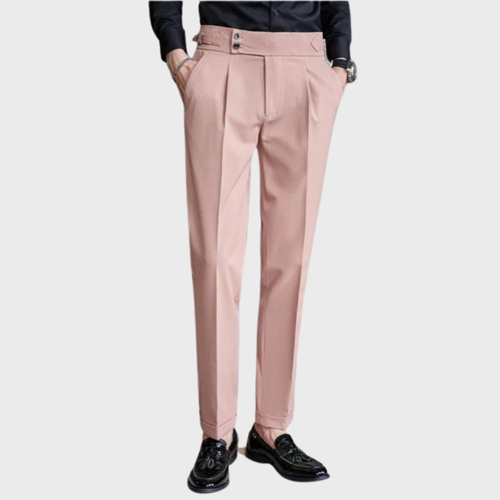 Alaric | Hose mit hohem Bund Stilvoll bequem und pflegeleicht