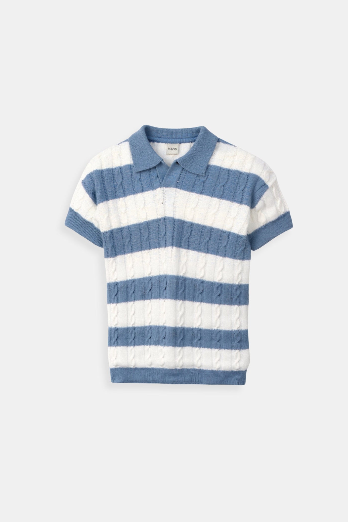 Gestreiftes Herren-Poloshirt mit kurzen Ärmeln – Sportlich & Elegant