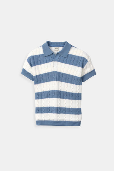 Gestreiftes Herren-Poloshirt mit kurzen Ärmeln – Sportlich & Elegant
