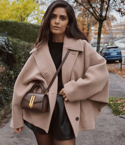 Clara | Oversized Wollmantel