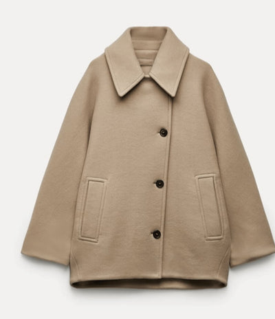 Clara | Oversized Wollmantel