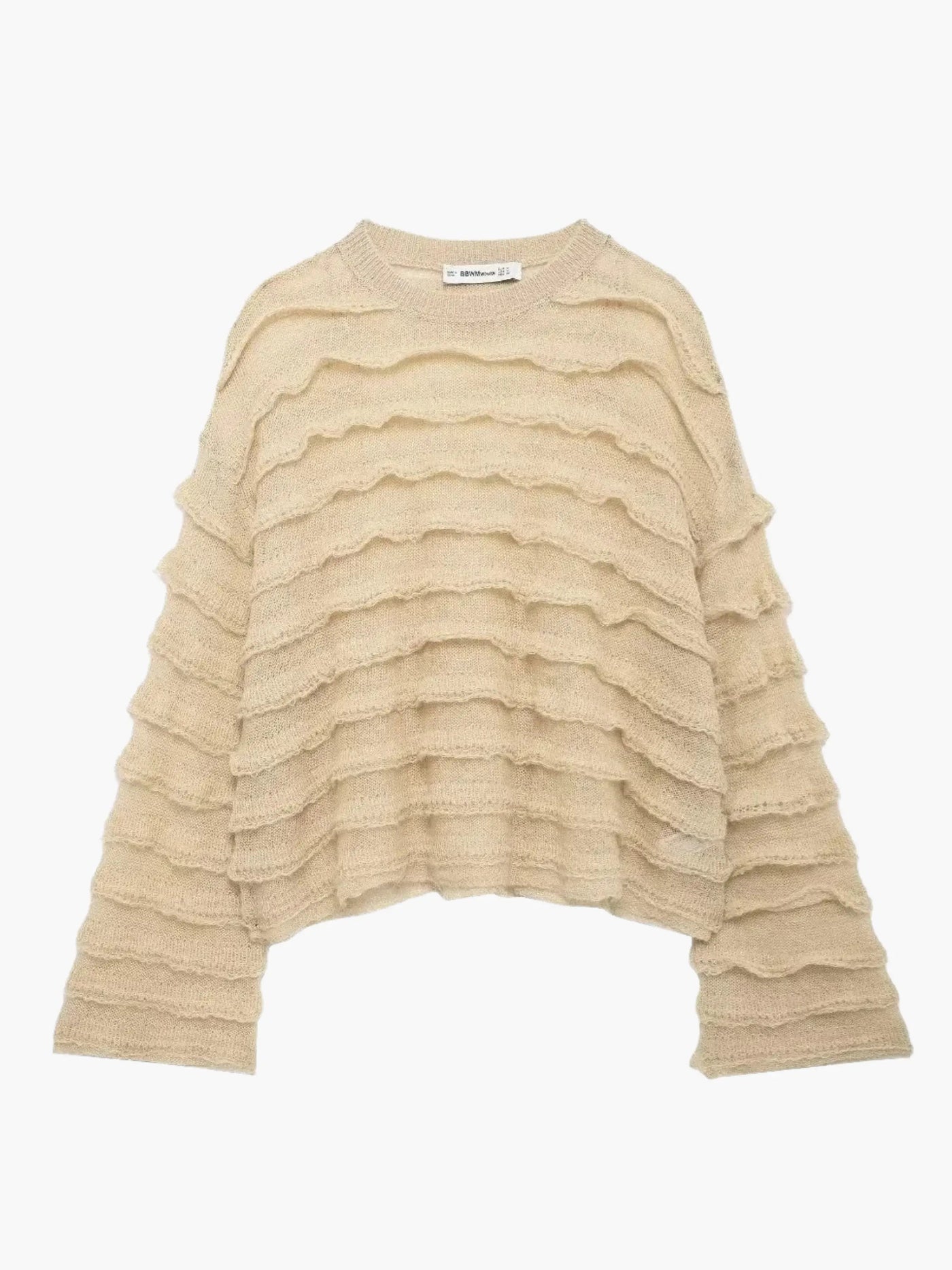 Edeltraud | Gemütlicher Damen-Strickpullover mit Struktur
