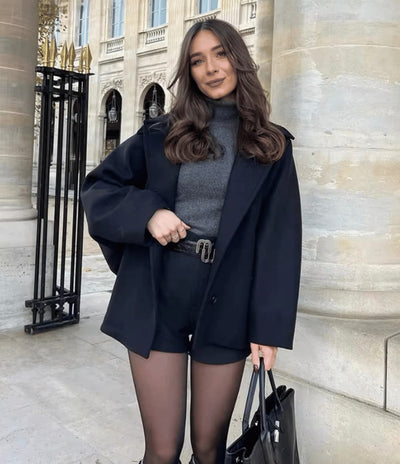 Clara | Oversized Wollmantel