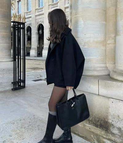 Clara | Oversized Wollmantel
