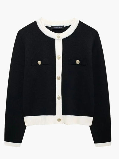 Kristina | Strickjacke mit Knopfleiste