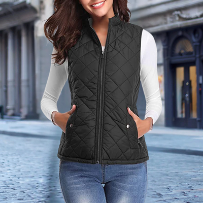 Matilda | Elegante Steppjacke mit Zipper für Damen