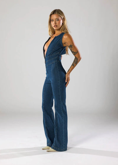 Emmie | Denim Jumpsuit Zendoo.de