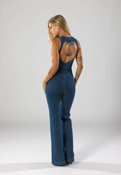 Emmie | Denim Jumpsuit Zendoo.de