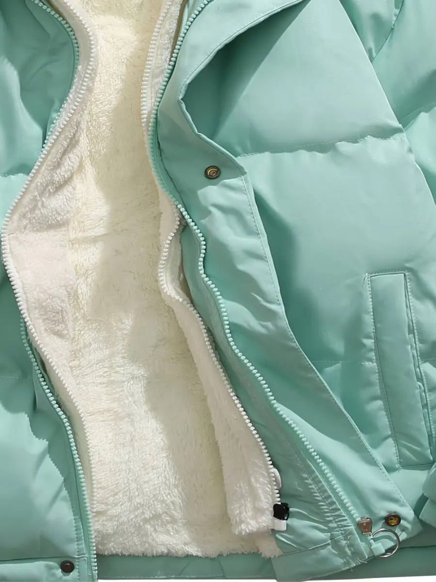 Chloé | Warme Reißverschluss-Winterjacke – Komfort und Stil für Kalte Tage Zendoo.de