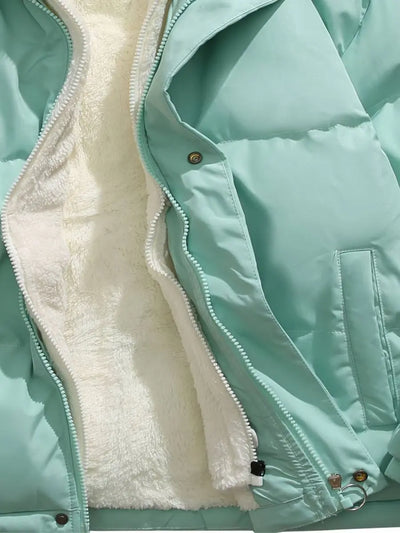 Chloé | Warme Reißverschluss-Winterjacke – Komfort und Stil für Kalte Tage Zendoo.de