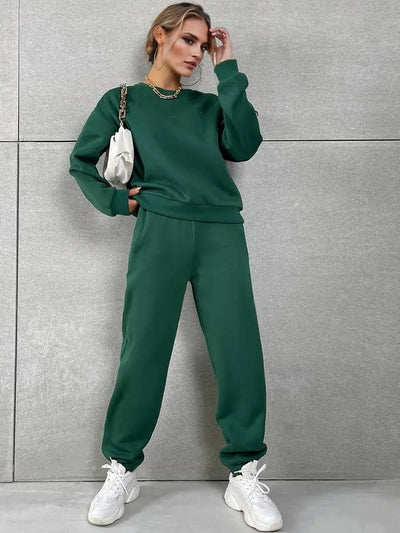 Lea | Trendy Chic Training Anzug [Pullover+Hosen] Zendoo.de