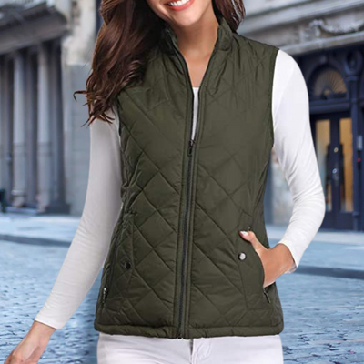 Matilda | Elegante Steppjacke mit Zipper für Damen