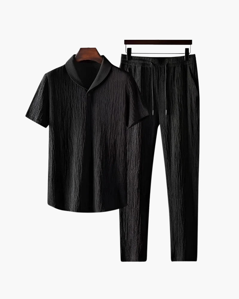 Nolan | Herren-Zweiteiler-Set Kurzarmshirt & Hose Sommer-Set
