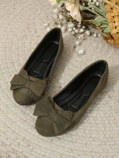Elegante Ballerinas mit Schleife – Bequem & Stilvoll