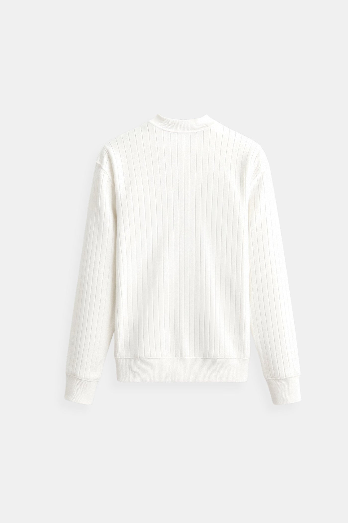 Luca | Feinripp-Langarmshirt für Herren – Minimalistisch & Vielseitig