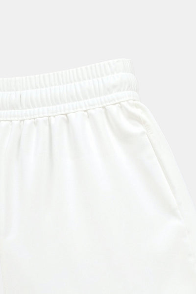 Bequeme Damenhose mit elastischem Bund und Kordelzug