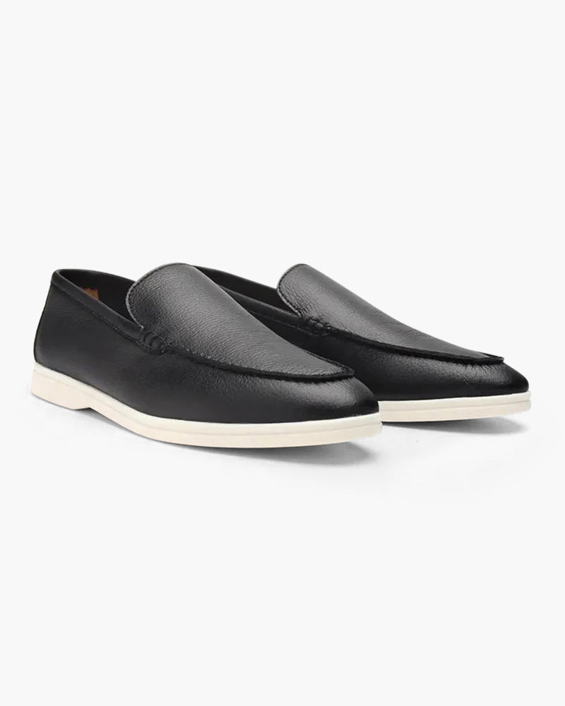 Logan | Vintage Old Money Herren Cowhide Leder Loafer