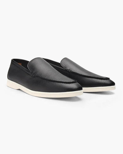 Logan | Vintage Old Money Herren Cowhide Leder Loafer