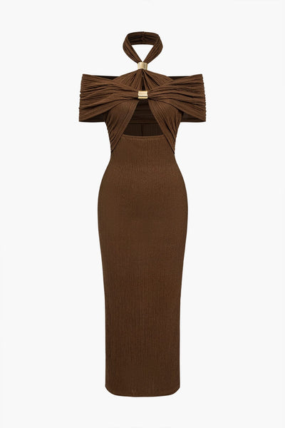 Sophia | Figurbetontes Bodycon Abendkleid mit kunstvollem Knoten-Design