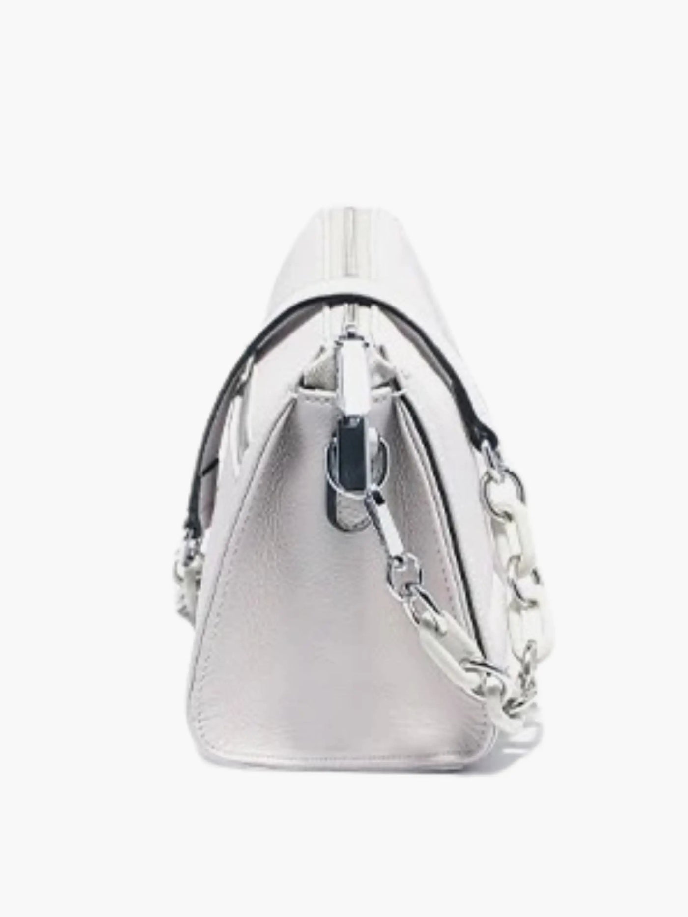 Ada | Schicke weiße Leder-Schultertasche