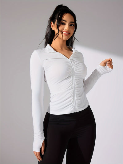 Wilma | Lässige langärmelige Sportjacke für Frauen