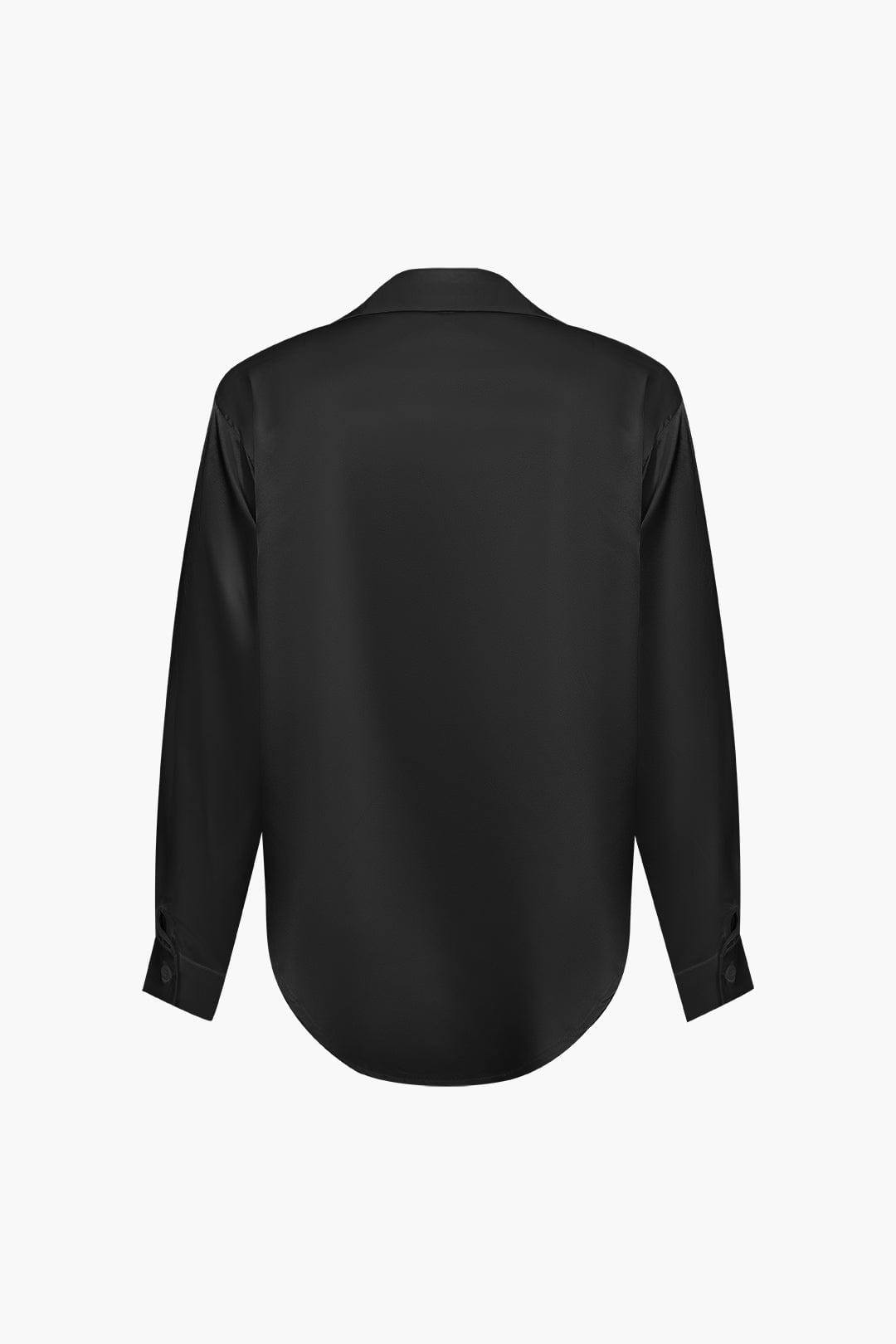 Florentine | Elegante Langarm-Bluse aus seidigem Satin