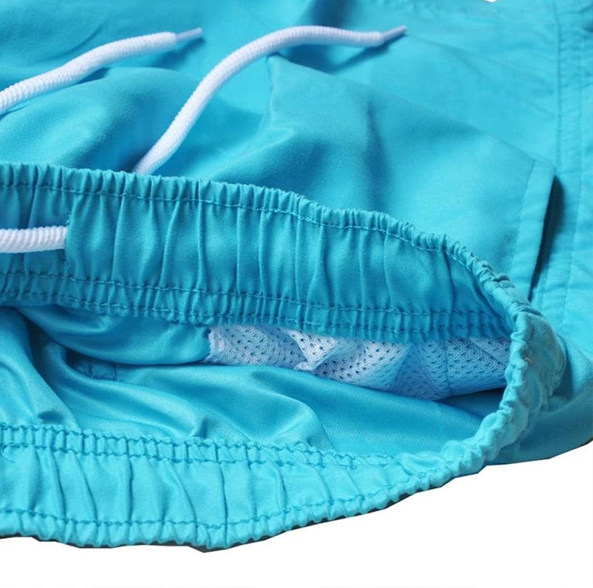 Komfortable Herren Badehose im einfarbigen Design