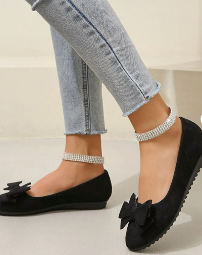 Elegante Ballerinas mit Schleife – Bequem & Stilvoll