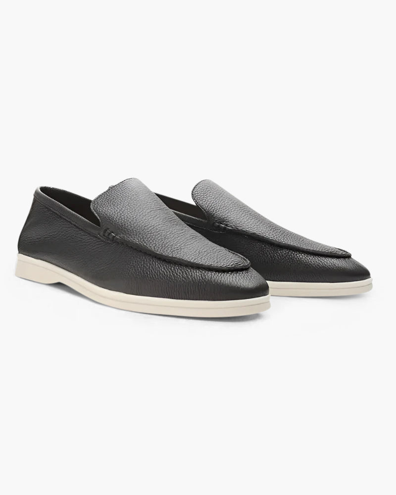 Logan | Vintage Old Money Herren Cowhide Leder Loafer
