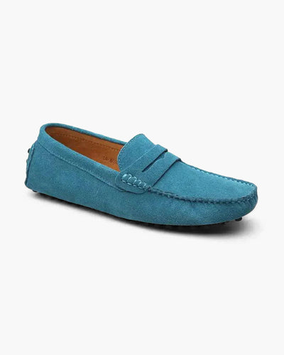 Matthew | Old Money Slip on Herren Wildleder Mokassin