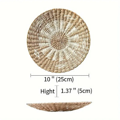 Zendoo | Glamora Boho Rattan Wandkorb Zendoo.de