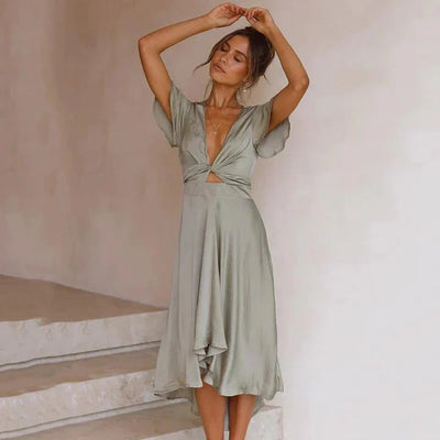 Lunessa | Fließendes Vintage-Kleid