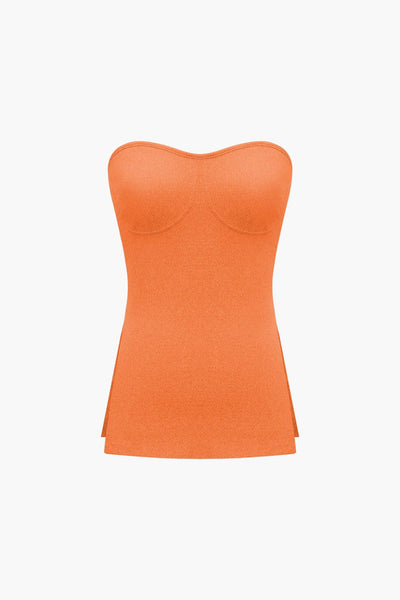 Athena | Elegantes Zweiteiler-Set mit Bustier-Top & Shorts