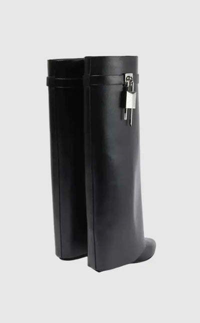 Sophie | Hochwertige Hilary-Stiefel aus Schwarzem Rindsleder – Eleganz und Qualität Zendoo.de